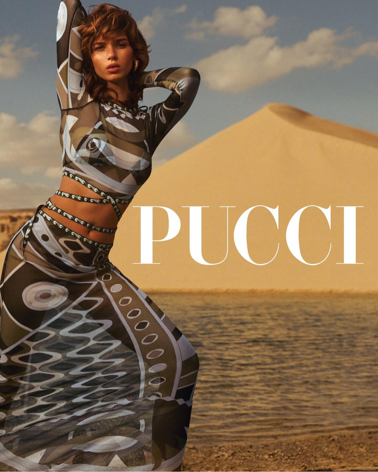 Photo : © Pucci · Visuel officiel · Instagram @emiliopucci · Sélection éditoriale Gloss City