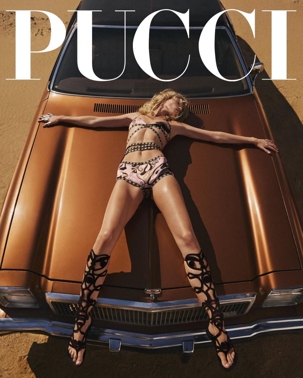 Photo : © Pucci · Visuel officiel · Instagram @emiliopucci · Sélection éditoriale Gloss City